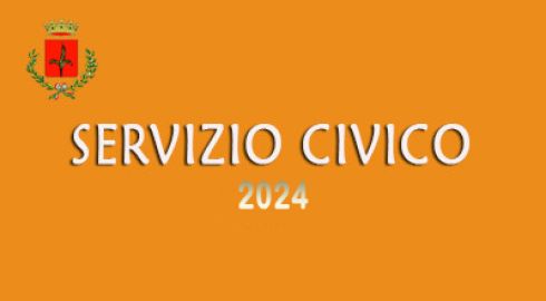 Avviso Pubblico - Servizio Civico Comunale 2024