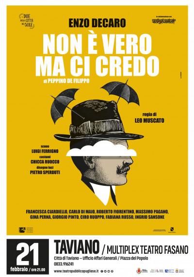 NON E' VERO MA CI CREDO con Enzo De Caro