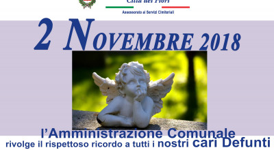 2 NOVEMBRE 2018 – COMMEMORAZIONE DEFUNTI