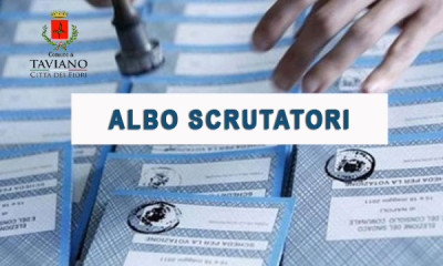 Avviso: Albo delle Persone Idonee all’ufficio di Scrutatore di Seggio E...