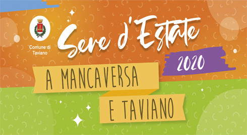 SERE D'ESTATE MANCAVERSA E TAVIANO 2020