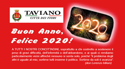 AUGURI DI BUON ANNO 