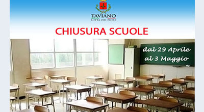 AVVISO CHIUSURA SCUOLE 