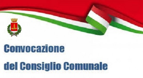 Convocazione Consiglio Comunale in sessione straordinaria in seduta pubblica