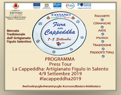 Press Tour: “La Cappeddha: Artigianato Figulo in Salento” - 4/9 S...