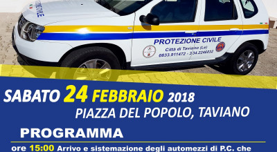 SABATO 24 FEBBRAIO 2018 ore 16:00 - Cerimonia consegna NUOVO AUTOMEZZO PROTEZ...