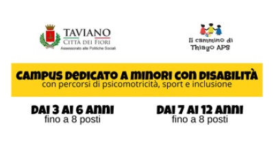 Campus Dedicato ai Minori con Disabilità 