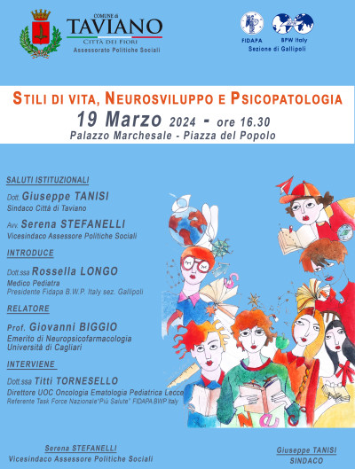 CONVEGNO “Stili di Vita, Neurosviluppo e Psicopatologia”