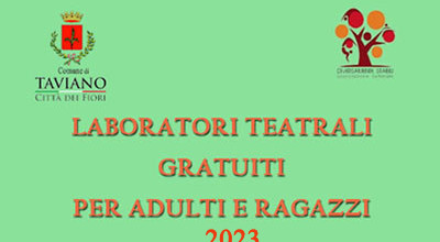 Progetti di Teatroterapia per Adulti e Ragazzi - edizione 2023