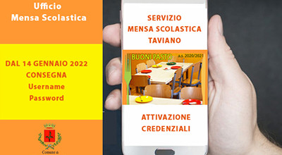 Servizio Mensa Scolastica a.s. 2021/2022