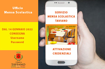 Servizio Mensa Scolastica a.s. 2021/2022