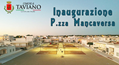 INAUGURAZIONE PIAZZA MANCAVERSA - MARINA DI MANCAVERSA