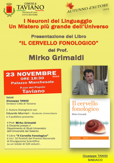 Presentazione del Libro il CERVELLO FONOLOGICO