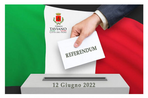 Referendum 12 Giugno 2022 - Convocazione dei Comizi
