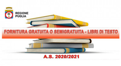 AVVISO PUBBLICO: FORNITURA LIBRI DI TESTO A.S. 2020/2021 - PROROGATA SCADENZA 