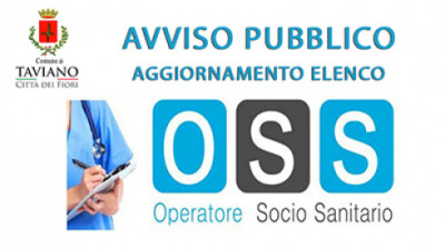 Aggiornamento Elenco OSS operanti nel Comune di Taviano