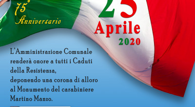 FESTA DELLA LIBERAZIONE -25 APRILE 2020