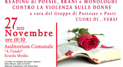 DONNE MIE -  Reading di Poesie, Brani e Monologhi Contro la Violenza sulle Donne