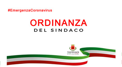 Emergenza Coronavirus - Ordinanza Sindacale