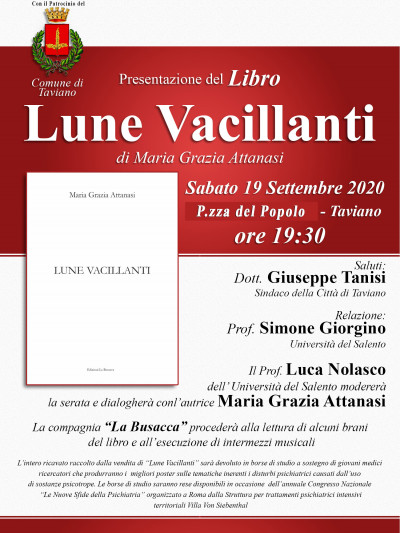 Presentazione del Libro: LUNE VACILLANTI