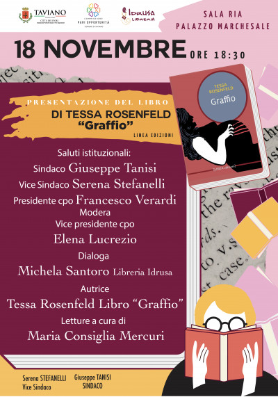 Presentazione del Libro di Tessa Rosenfeld GRAFFIO