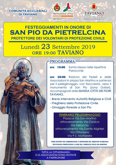 Festeggiamenti in Onore di San Pio da Pietrelcina