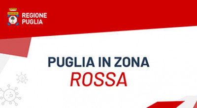 PUGLIA ZONA ROSSA - Da Lunedi 15 Marzo 2021