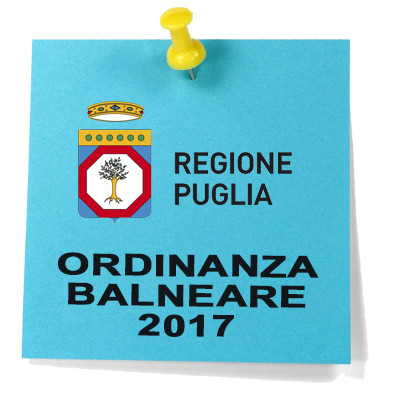 ORDINANZA BALNEARE 2017