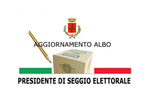 Aggiornamento Albo Presidenti di Seggio Elettorale - Ottobre 2022
