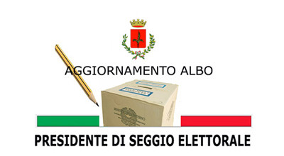 Aggiornamento Albo Presidenti di Seggio Elettorale - Ottobre  2022