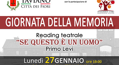 Giornata della Memoria – Reading Teatrale “Se Questo è un ...