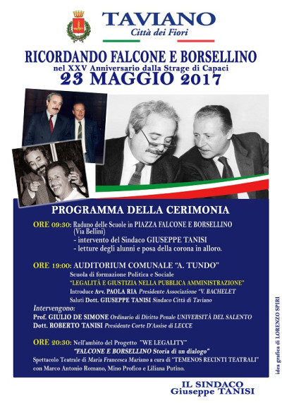 Manifestazione RICORDANDO FALCONE E BORSELLINO