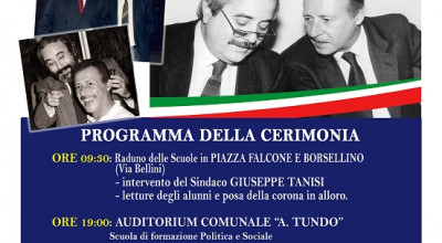 Manifestazione RICORDANDO FALCONE E BORSELLINO