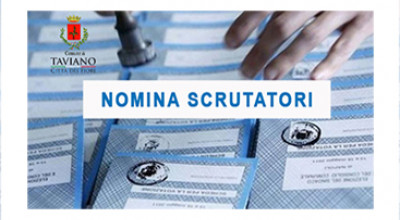 Elezioni Comunali - Presentazione Domanda per Nomina Scrutatori