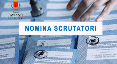 Elezioni Comunali - Convocazione Commissione Elettorale per Nomina Scutatori