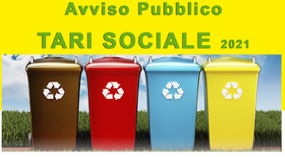 Avviso Pubblico: Tari Sociale 2021