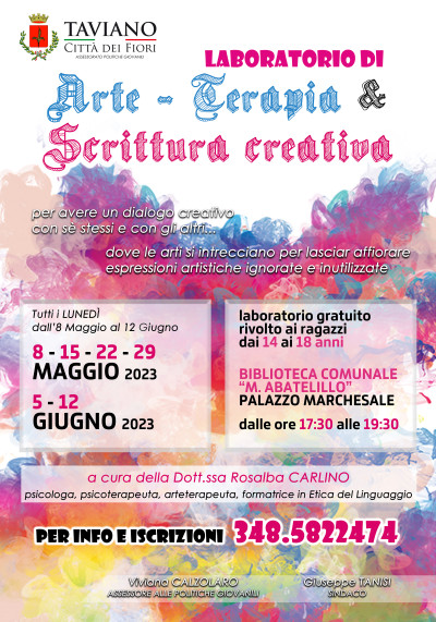 Progetto di Arte Terapia e Scrittura Creativa 