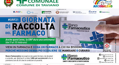 BANCO FARMACEUTICO - Donazione Farmaci presso la Farmacia Comunale 