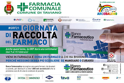 BANCO FARMACEUTICO - Donazione Farmaci presso la Farmacia Comunale 