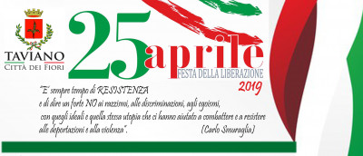 Festa della Liberazione - 25 Aprile 2019