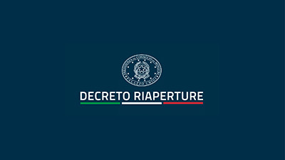 Decreto Legge del 22 Aprile 2021 - Riaperture 