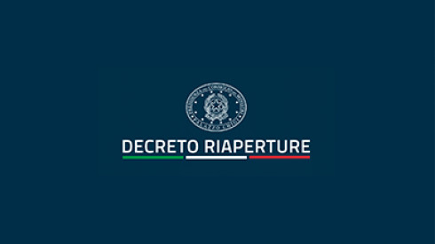 Decreto Legge del 22 Aprile 2021 - Riaperture