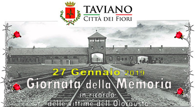 Manifestazioni Giornata della Memoria 