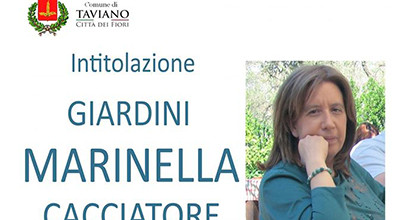 Cerimonia Intitolazione Giardini Marinella Cacciatore