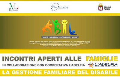 LA GESTIONE FAMILIARE DEL DISABILE -  INCONTRI ONLINE 