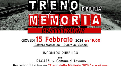 Restituzione - Treno della Memoria 2024