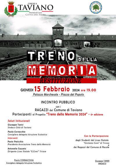 Restituzione - Treno della Memoria 2024