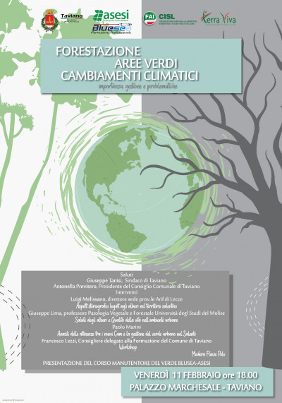 Convegno - Forestazione Aree Verdi Cambiamenti Climatici