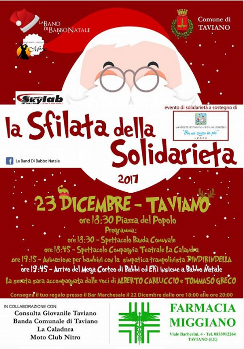 SFILATA DELLA SOLIDARIETÀ 2017