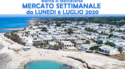 MARINA DI MANCAVERSA – MERCATO SETTIMANALE DEL LUNEDI